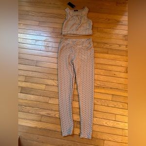 Brand New, 2 piece crop top and leggings